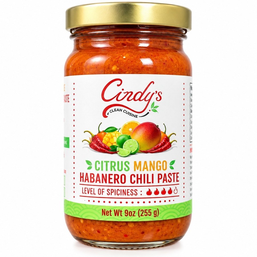 Citrus Mango Habanero Chili Paste — product photo