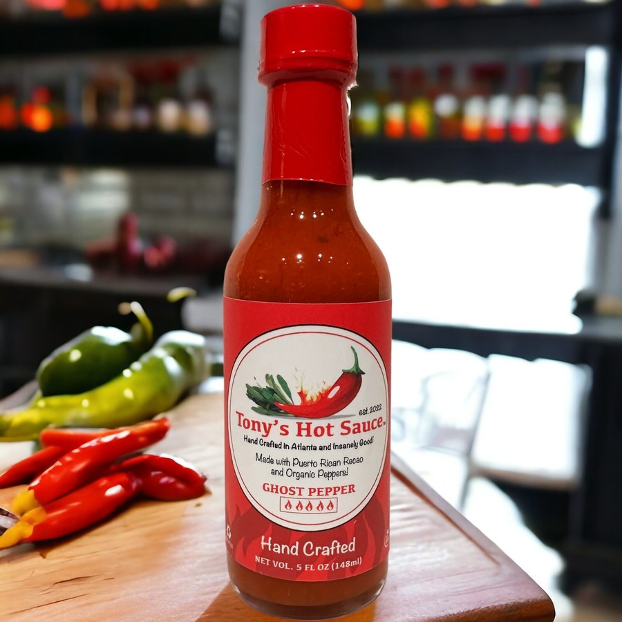 Handcrafted Hot Sauce — Ghost Pepper — product photo