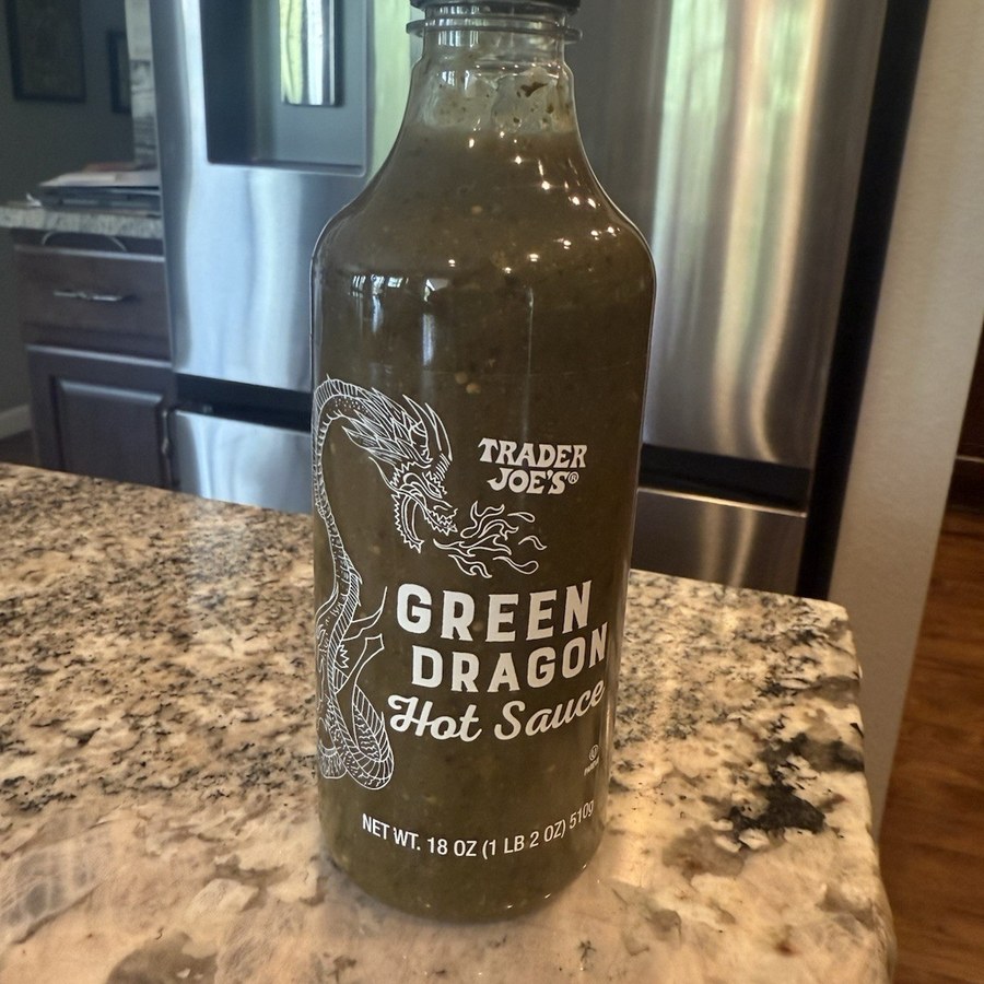 Green Dragon Hot Sauce — product photo